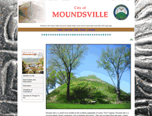 Tablet Screenshot of cityofmoundsville.com